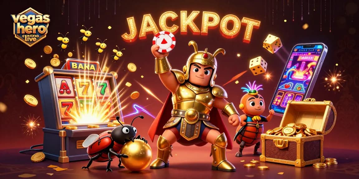 Gagnez des gains avec le casino live Vegas Hero grâce à des croupiers en temps réel et des jackpots excitants.