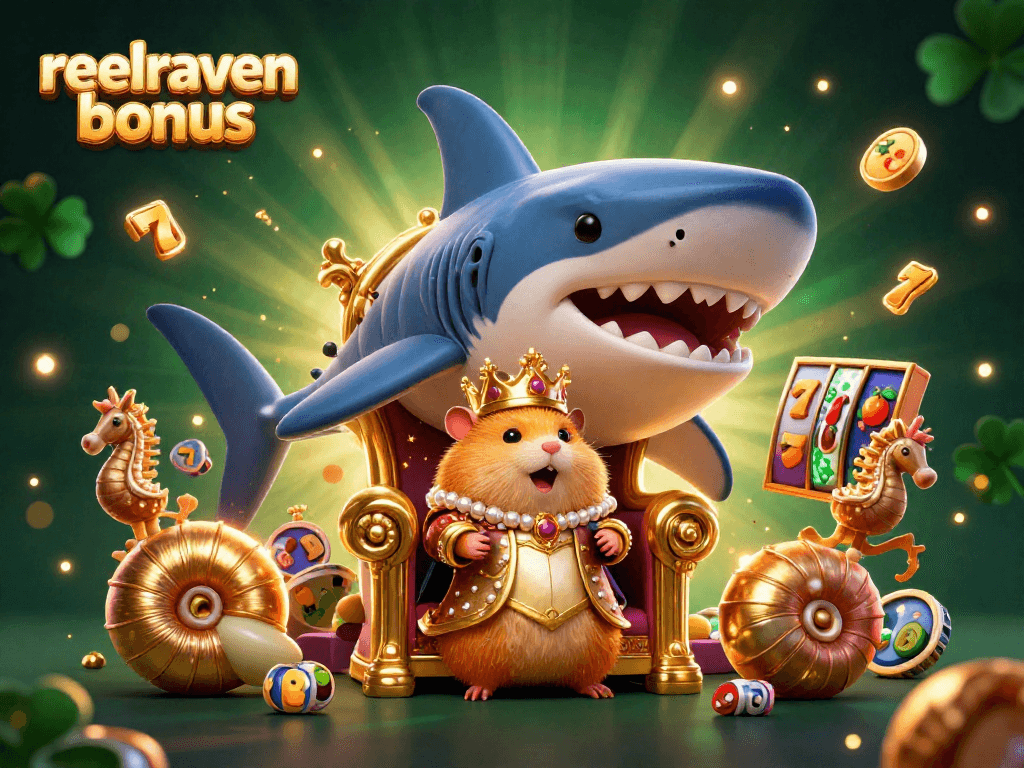 Découvrez le bonus ReelRaven en jouant avec le roi hamster et ses gardes marins, pleine d’animation.
